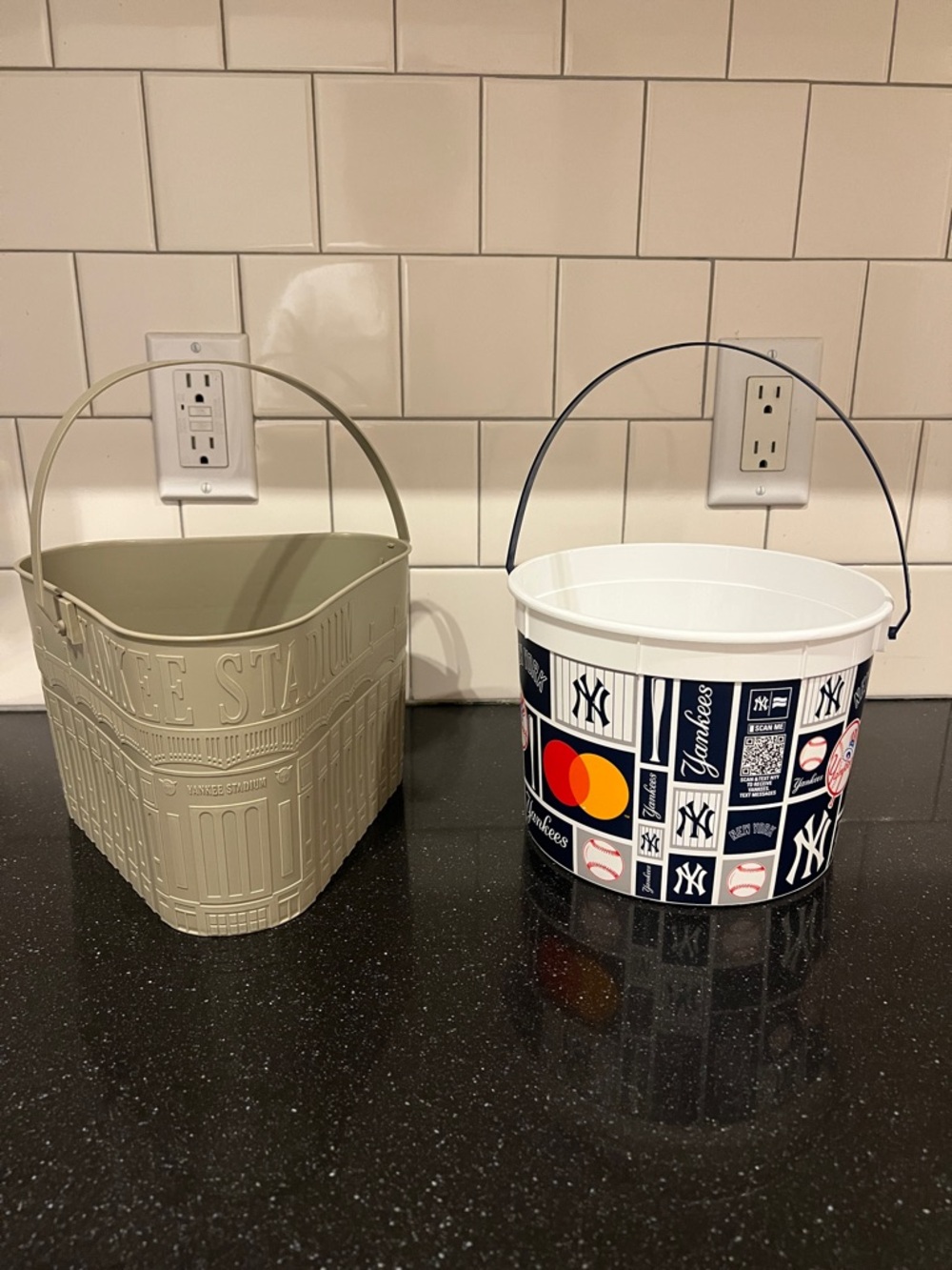 New York Yankees Popcorn Bucket
